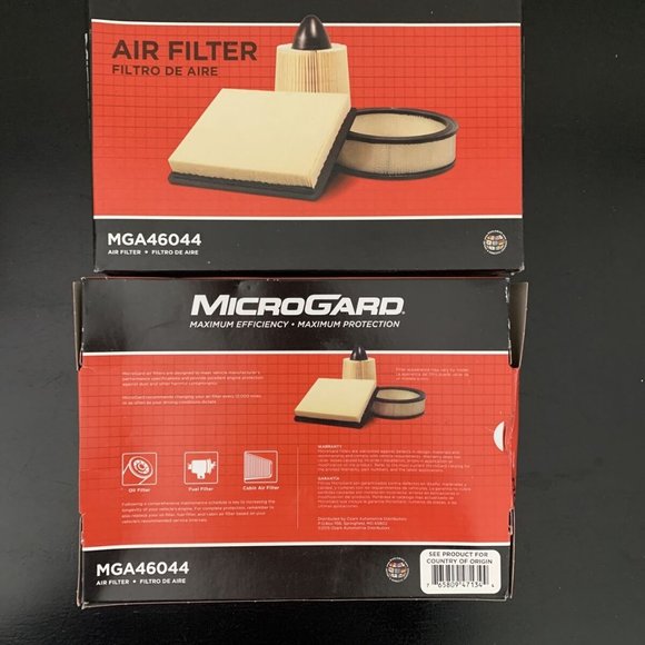 Microgard air filter lot for Nissan Sentra SR MGA46044 & 4028 cabin filter - Picture 3 of 8